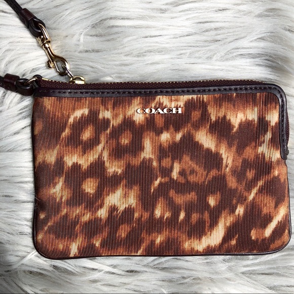 Coach Handbags - Coach / Brown Wristlet